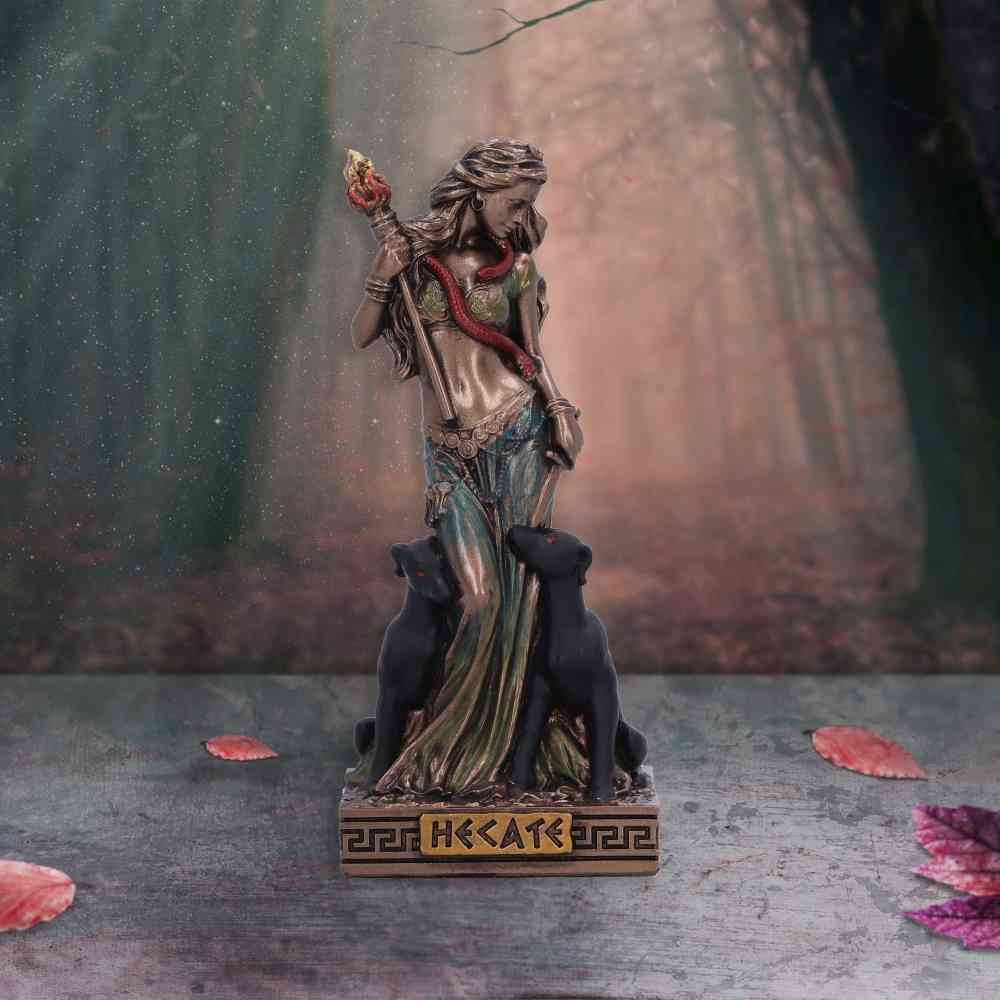 Nemesis Now - Hecate Moon Goddess (Mini) 9cm Dekorative Figur - Bronzefarben